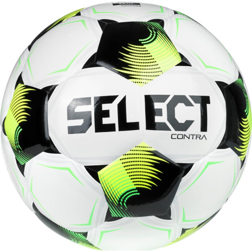 М'яч футбольний Select FB Contra v26 085417-013 №5, білий-чорний, код: 5703543459636