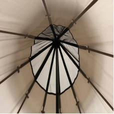 Намет восьмимісний EasyCamp Moonlight Tipi Grey (120381), код: 929575-SVA