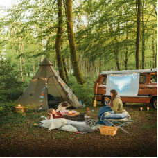 Намет восьмимісний EasyCamp Moonlight Tipi Grey (120381), код: 929575-SVA