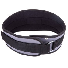 Пояс атлетичний посилений регульований Zelart XS сірий, код: SB-165459_XS