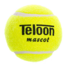 М'яч для великого тенісу Teloon Mascot 3шт, салатовий, код: T801P3-S52
