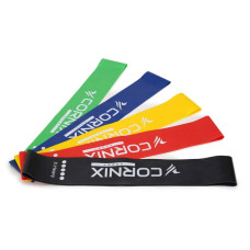 Резинки для фітнесу Cornix Mini Power Band набір 5 шт, 1-20 кг, код: XR-0045