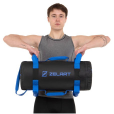 Мішок для кросфіту та фітнесу Zelart 30 кг, синій, код: TA-7825-30_BL