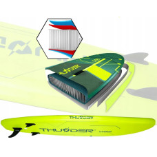 Надувна SUP дошка Thunder Cyber з веслом 3200х760х150 мм, жовтий-зелений, код: SUP-CYBER