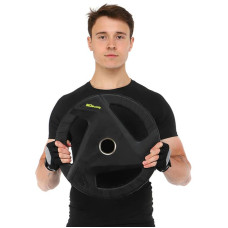 Диски поліуретанові MDbuddy 51 мм, 20 кг, чорний, код: TA-9649-20-S52