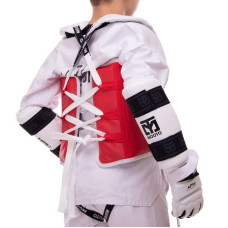 Набір екіпіровки для тхеквондо дитячий Mooto M-1 (рост 140), червоний, код: BO-3102_M-1R