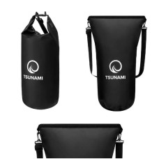 Гермомішок Tsunami Dry Pack 30 л водозахисний, чорний, код: P-5907739312884