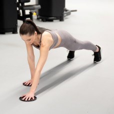 Диски-слайдери для ковзання (глайдингу) Gymtek 17,5 см, код: 5905884421697