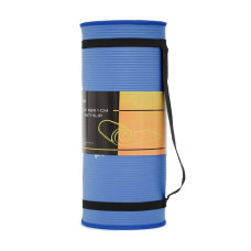 Килимок для йоги та фітнесу Cornix NBR Blue/Blue, 1830x610x10 мм, код: XR-0096