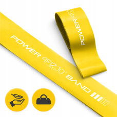 Резинка для фітнесу 4Fizjo Mini Power Band 0.8 мм 5-10 кг, жовтий, код: P-5907222931608