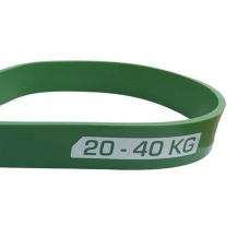 Резинка для фітнесу York 20-40кг - 2080x32x4,5 мм, зелений, код: 0014961805048