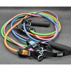 Набір трубчастих еспандерів PowerPlay Expander Set (до 35 кг), 5шт, код: PP-4102_5set