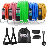 Набір трубчастих еспандерів PowerPlay Expander Set (до 35 кг), 5шт, код: PP-4102_5set