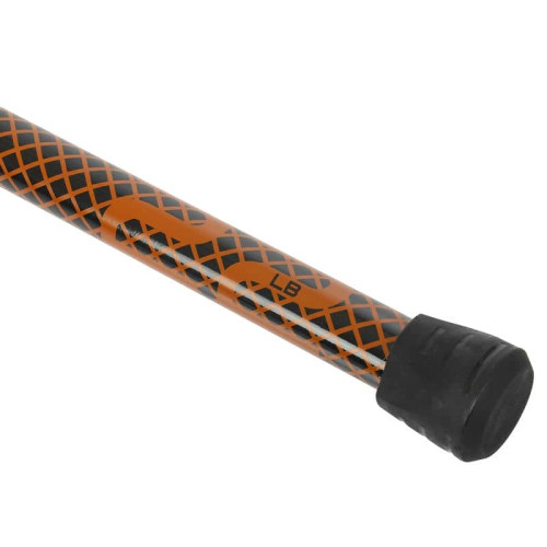 Бодібар 3-х секційний Bar Zelart 10кг, чорний-помаранчевий, код: FI-9994-10-S52