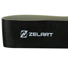 Гума петля для підтягувань та тренувань стрічка силова Zelart Power Loop 917г, чорний, код: FI-5439-8