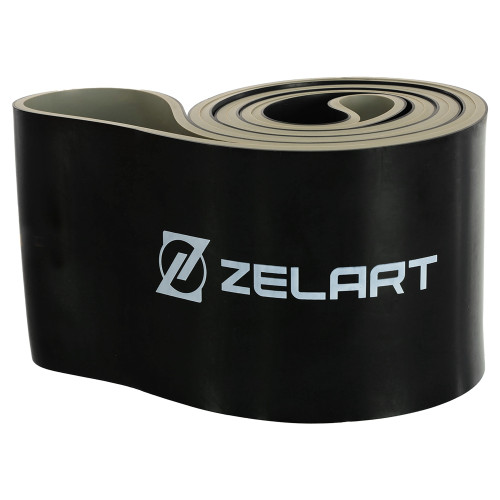 Гума петля для підтягувань та тренувань стрічка силова Zelart Power Loop 917г, чорний, код: FI-5439-8