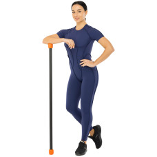 Бодібар Body Bar LiveUp 4кг, чорний-червоний, код: LP8145-4