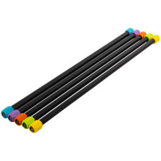 Бодібар Body Bar LiveUp 4кг, чорний-червоний, код: LP8145-4