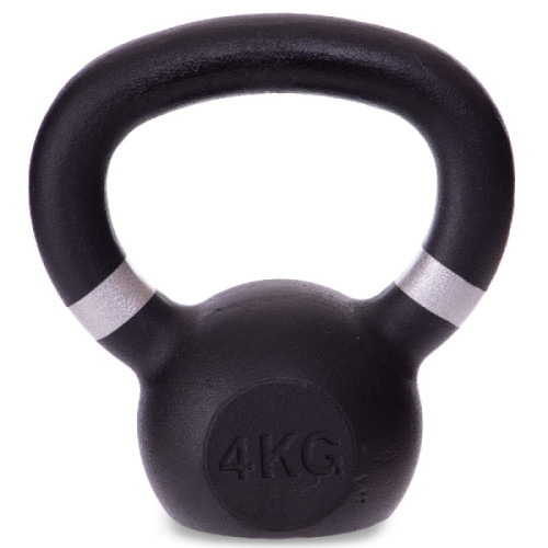 Гиря тренувальна чавунна Generation Fitness FF51F2-4kg 4 кг, , код: 523003-AX