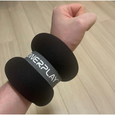 Обважнювачі-манжети для ніг та рук PowerPlay Ankle/Wrist Weights 2х2 кг, чорний, код: PP_4349_Black_2