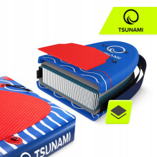 Надувна SUP дошка Tsunami 350 см з веслом Wave T04, синій, код: P-5907739314239