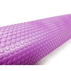 Масажний ролик EasyFit Foam Roller 900х145 мм, фіолетовий, код: EF-2034-V-EF