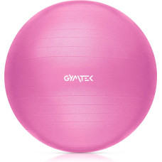 Фітбол Gymtek Queenfit 65см рожевий + насос, код: 5907766664215