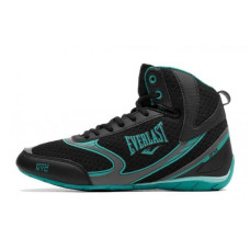 Боксерки Everlast Force 38 (US 7/23см), чорний-зелений, код: 7899792025802