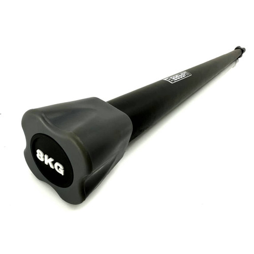 Бодібар EasyFit Body Bar 8 кг, чорний-сірий, код: EF-1251-8