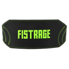 Пояс атлетичний шкіряний Fistrage M чорний, код: VL-8441_M