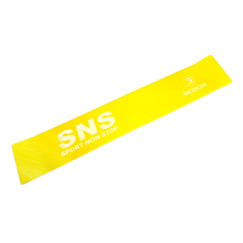 Еспандер-петля SNS Medium №3, навантаження 6,3-10,2 кг, жовтий, код: 10940-SNS