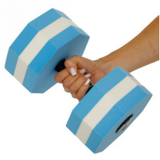 Гантелі для аквааеробіки FitGo білий-блакитний, код: PL-3533_N