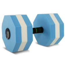 Гантелі для аквааеробіки FitGo білий-блакитний, код: PL-3533_N