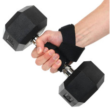 Лямки для тяги Ezous Lifting Straps 580x38 мм, 2шт, чорний, код: B-06