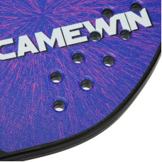 Набір ракеток для падел тенісу Camewin (2 ракетки, 1 м'яч, чохол), фіолетовий, код: BT-8678_V