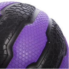 Медбол Zelart Medicine Ball 4 кг, чорний-фіолетовий, код: FI-0898-4
