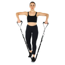 Ручки для еспандера та тренажера Ezous Sport Handles 2шт, чорний, код: F-07