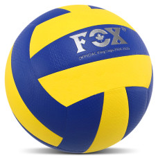 М'яч волейбольний Fox №5 PU, жовтий-синій, код: BA-9061