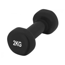 Гантелі вінілові PowerPlay Achilles 2х2 кг, чорні, код: PP_4125_2kg_2in
