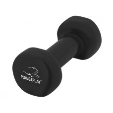 Гантелі вінілові PowerPlay Achilles 2х2 кг, чорні, код: PP_4125_2kg_2in