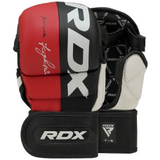 Рукавиці для ММА RDX T6 Plus Rex XL, червоний, код: GGR-T6R-XL+