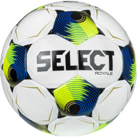 М'яч футбольний Select FB Royale v26 022437-001 №4, білий-жовтий, код: 5703543458905