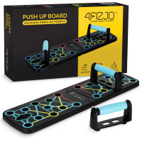 Опори (дошка) для віджимань зі змінним хватом 4Fizjo Push-up Board складна, код: P-5907739312785