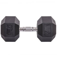 Гантель цільна шестигранна Zelart 1х25кг, код: TA-2679-25-S52