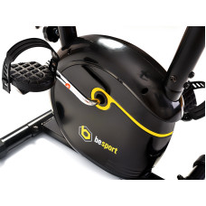 Велотренажер Besport BS-0801 Speed магнітний чорно-жовтий, код: UT-10000739