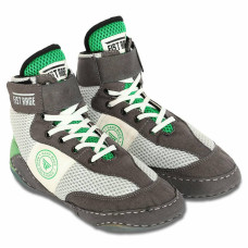 Борцівки Fistrage розмір 38, сірий-салатовий, код: VL-7747_38GRLG