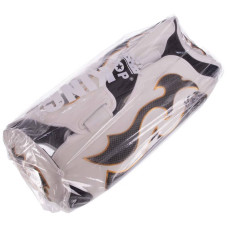 Захист гомілки та стопи для єдиноборств Top King Super Snake XL білий-срібний, код: TKSGEM-01SV-W_XL-S52