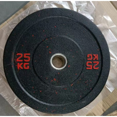 Диск для кросфіту Generation Fitness FF51B1F-25, 25кг, чорний, код: 523087-AX