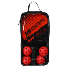 Набір для піклболу PlayGame XS-Sportster 2 ракетки 4 м'ячі з чохлом, червоний, код: C-250G_R