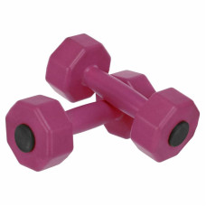 Гантелі для фітнесу пластикові Champion 2х2кг, рожевий, код: TA-9820-2_P